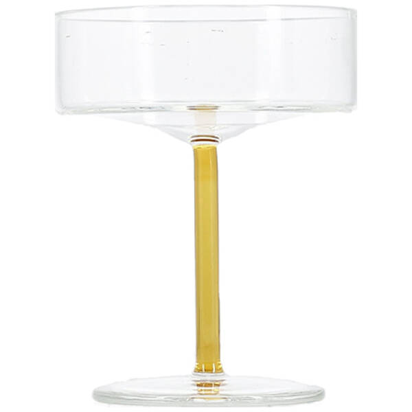 Keuken 22 ONA Champagneglas 20cl coupe geel Fizz - Set van 2 | ONA