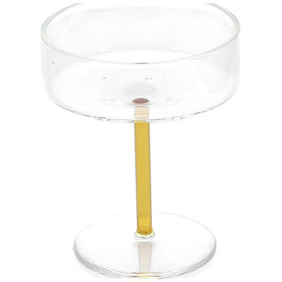 ONA Champagneglas 20cl coupe geel Fizz - Set van 2 - detailfoto 1 | ONA