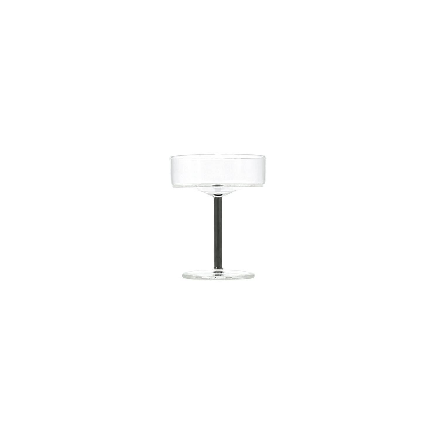 ONA Champagneglas 20cl coupe grijs Fizz - Set van 2 1 ONA Champagneglas 20cl coupe grijs Fizz - Set van 2 | ONA