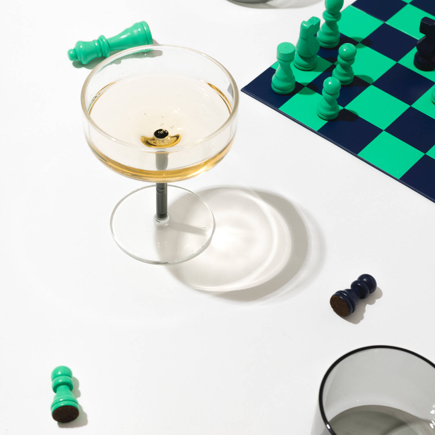 ONA Champagneglas 20cl coupe grijs Fizz - Set van 2 5 ONA Champagneglas 20cl coupe grijs Fizz - Set van 2 - detailfoto 4 | ONA