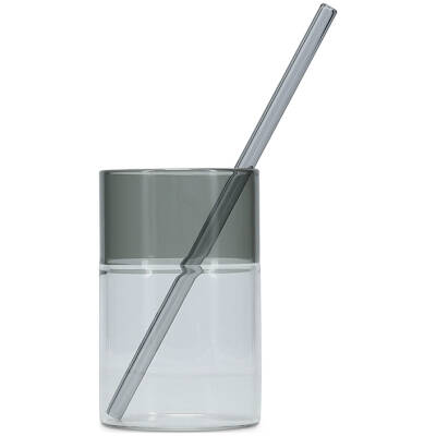 ONA Glas 36,5cl grijs Cruse - Set van 2 - detailfoto 1 | ONA