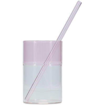 ONA Rietje 20cm glas roze Cruse - Set van 4 - detailfoto 1 | ONA