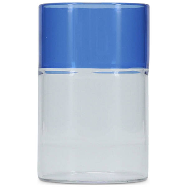 ONA Glas 36,5cl blauw Cruse - Set van 2 | ONA