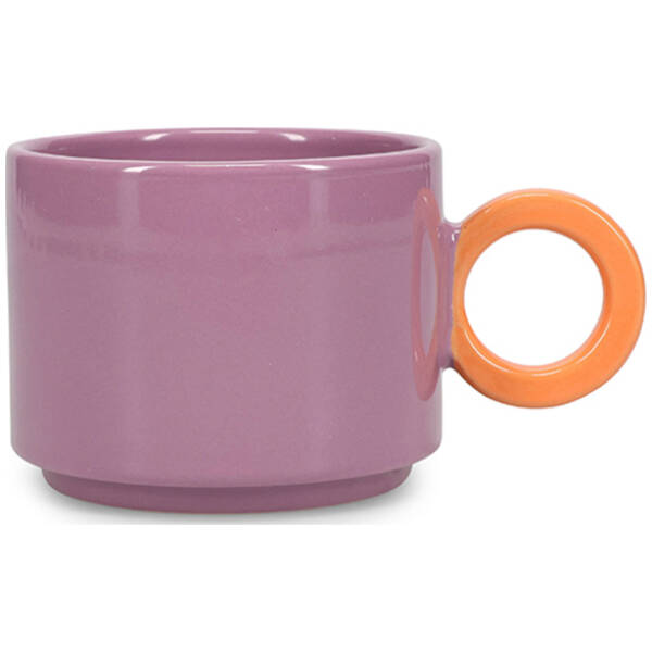 ONA Beker 28cl paars/oranje Lou | ONA
