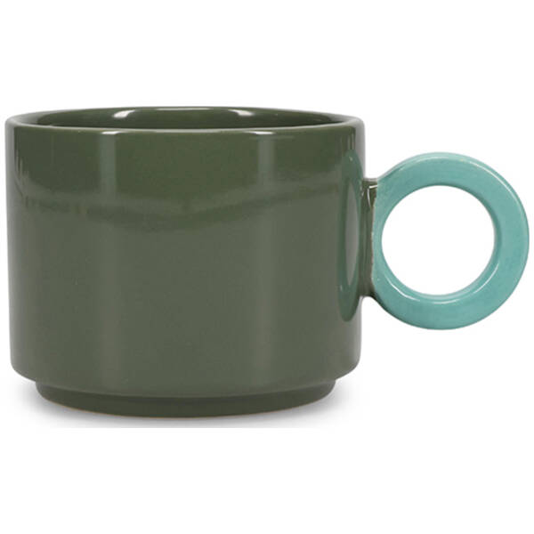 ONA Beker 28cl groen/blauw Lou | ONA