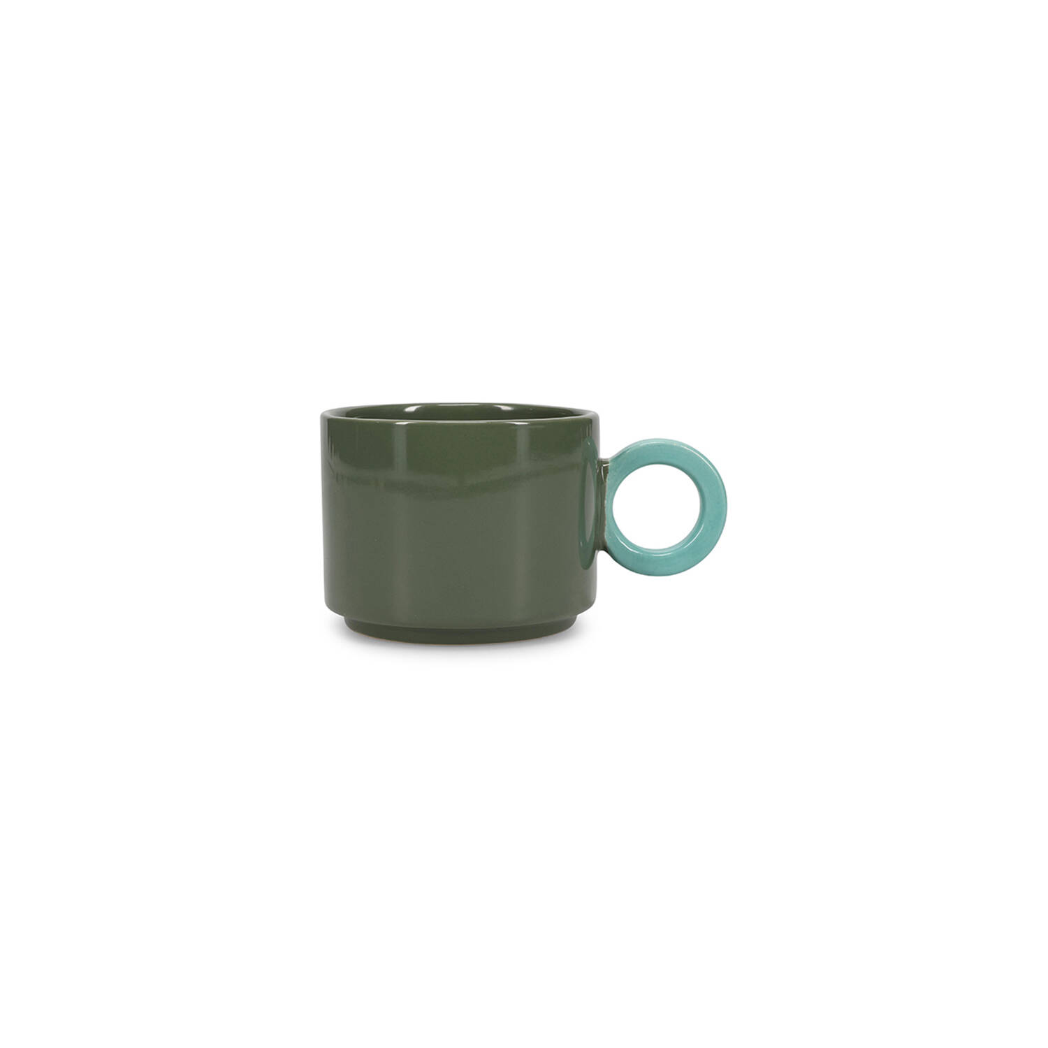 ONA Beker 28cl groen/blauw Lou 1 ONA Beker 28cl groen/blauw Lou | ONA