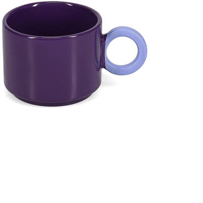 ONA Beker 28cl dark purple/lavender blue Lou - detailfoto 1 | ONA