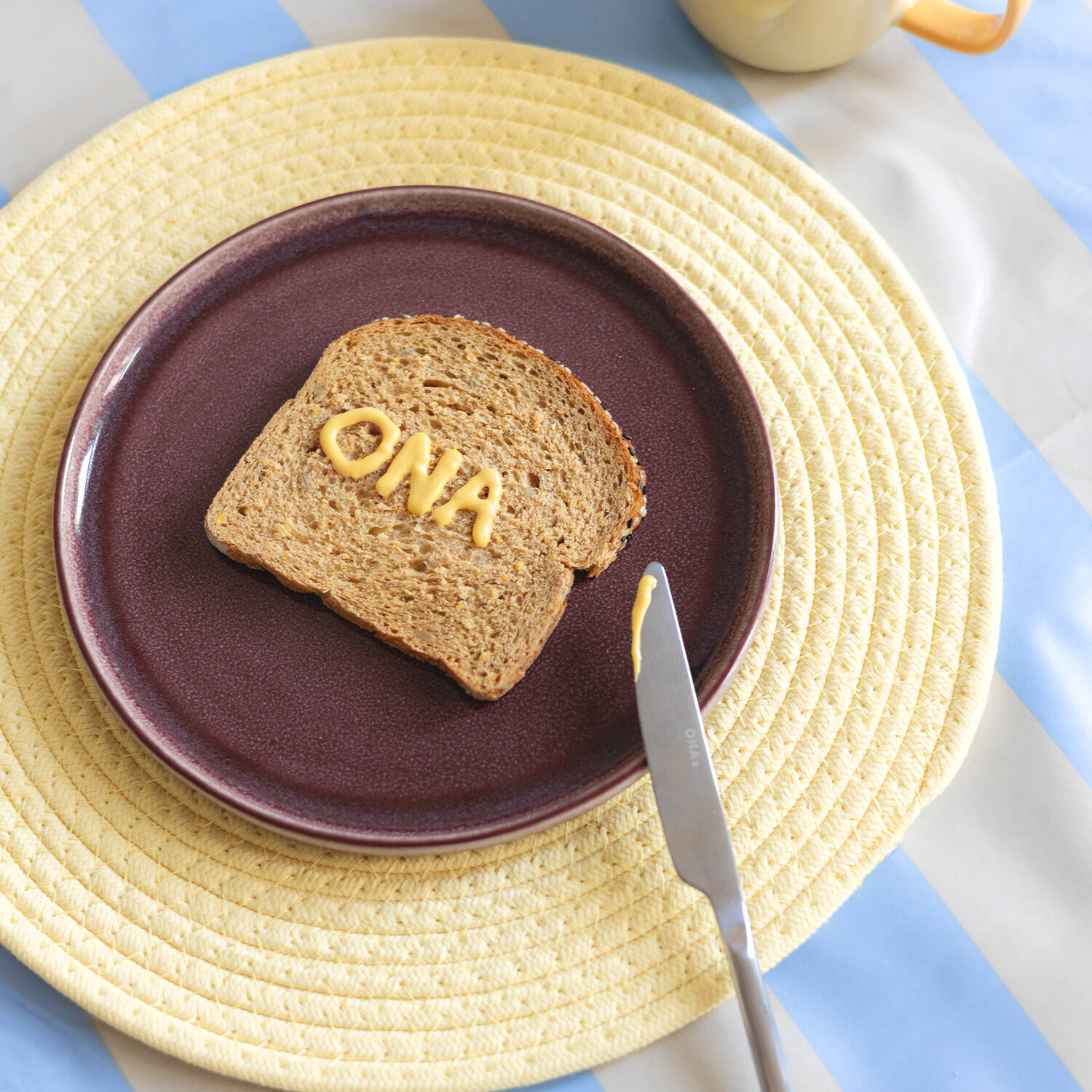 ONA Plat bord 22cm raspberry Duna 4 ONA Plat bord 22cm raspberry Duna - detailfoto 3 | ONA