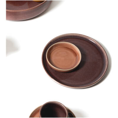 ONA Plat bord 22cm raspberry Duna - detailfoto 4 | ONA