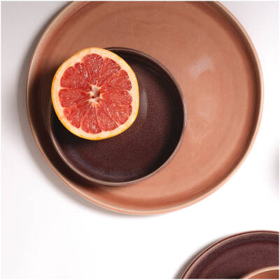 ONA Plat bord 27cm raspberry Duna - detailfoto 3 | ONA