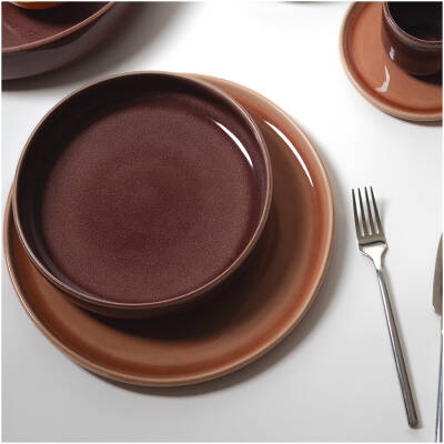 ONA Plat bord 27cm raspberry Duna - detailfoto 4 | ONA