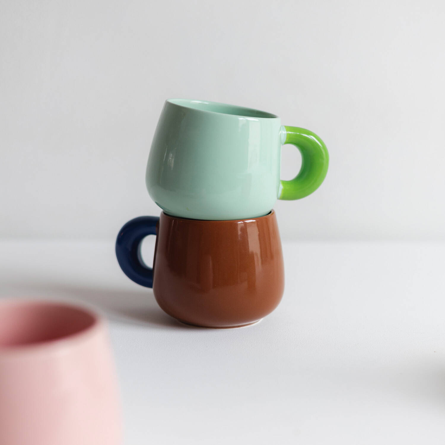 ONA Beker 47cl turquoise Coco 5 ONA Beker 47cl turquoise Coco - detailfoto 4 | ONA