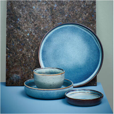 ONA Kom 15xH3,5cm blauw Duna - detailfoto 2 | ONA