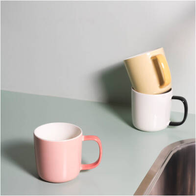 ONA Beker 37cl roze Mae - detailfoto 2 | ONA