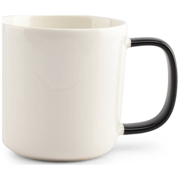 ONA Beker 37cl wit/zwart Mae | ONA