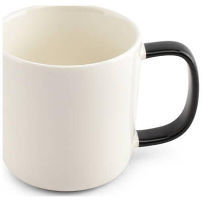 ONA Beker 37cl wit/zwart Mae - detailfoto 1 | ONA