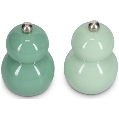 ONA Peper/zoutmolen H12cm groen Betty - Set van 2 - detailfoto 1 | ONA