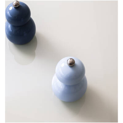 ONA Peper/zoutmolen H12cm blauw Betty - Set van 2 - detailfoto 2 | ONA