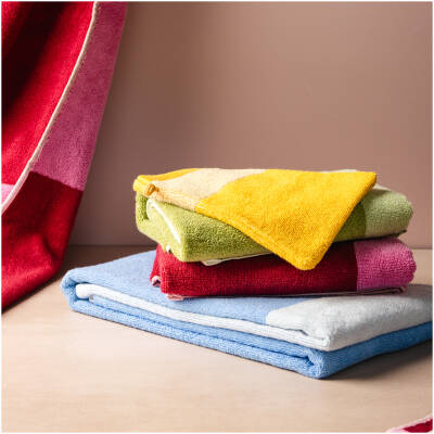 ONA Washandje 15x21cm sunny yellow Pixie - Set van 2 - detailfoto 4 | ONA