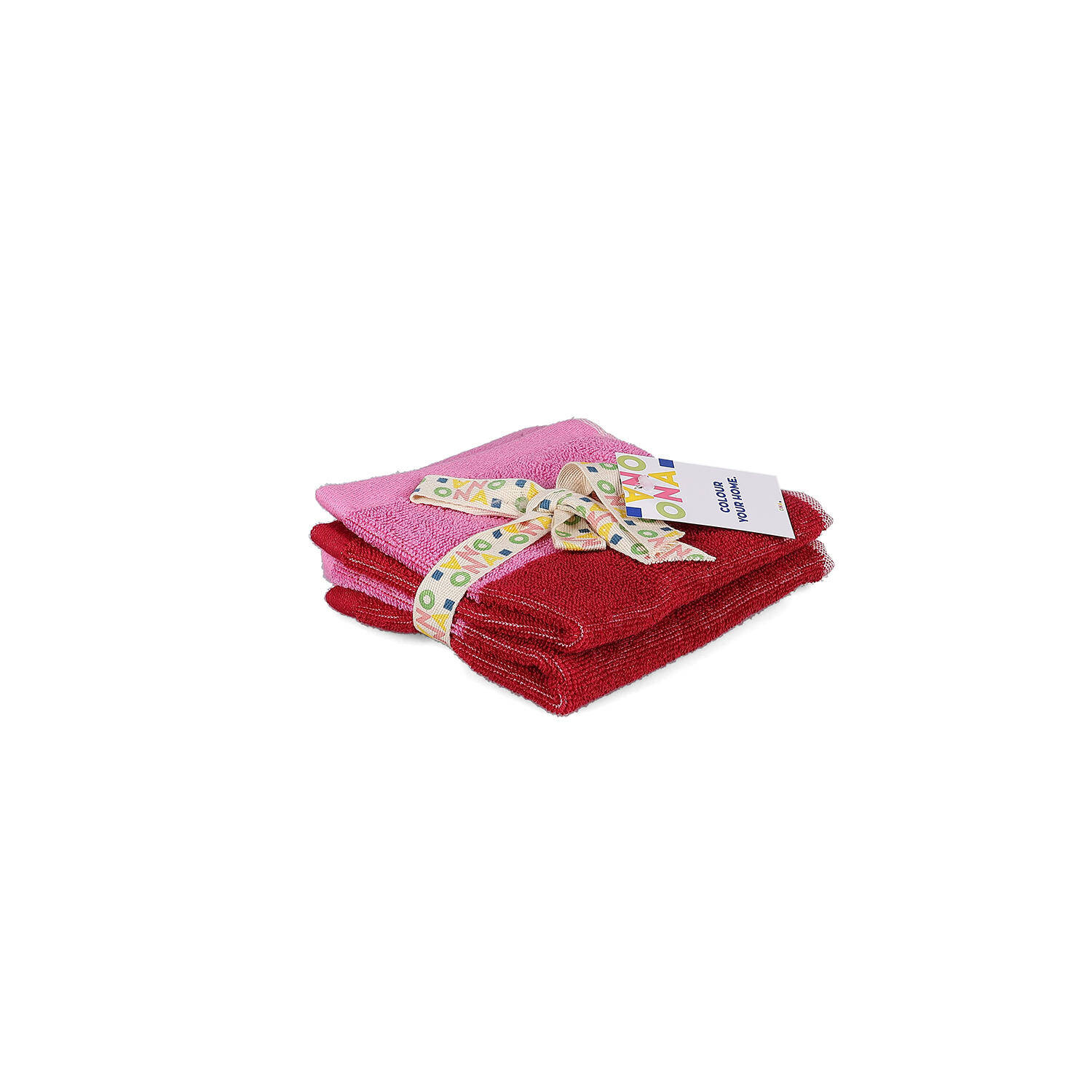ONA Handdoek 30x30cm blush pink Pixie - Set van 2 2 ONA Handdoek 30x30cm blush pink Pixie - Set van 2 - detailfoto 1 | ONA