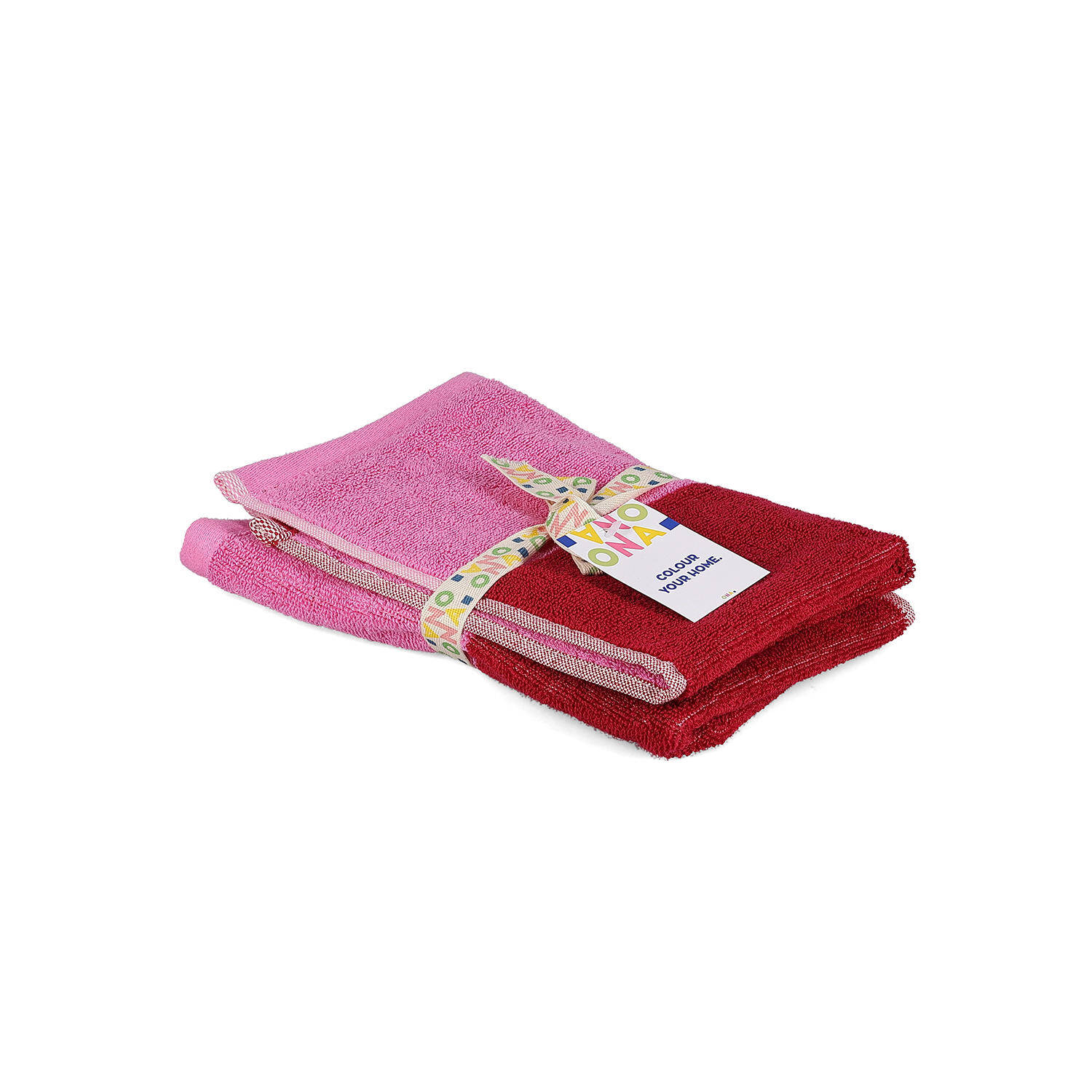 ONA Handdoek 30x50cm blush pink Pixie - Set van 2 2 ONA Handdoek 30x50cm blush pink Pixie - Set van 2 - detailfoto 1 | ONA