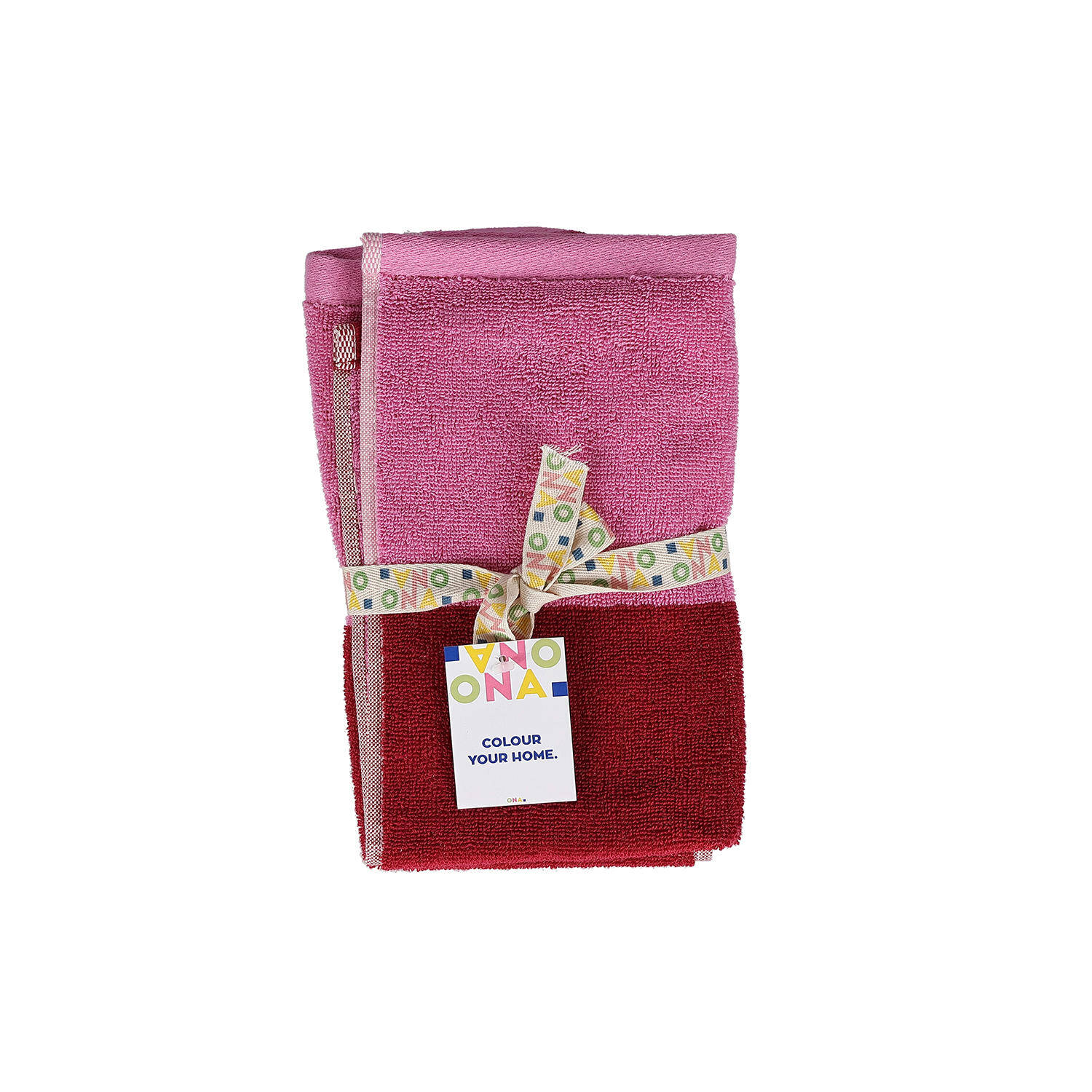 ONA Handdoek 30x50cm blush pink Pixie - Set van 2 4 ONA Handdoek 30x50cm blush pink Pixie - Set van 2 - detailfoto 3 | ONA