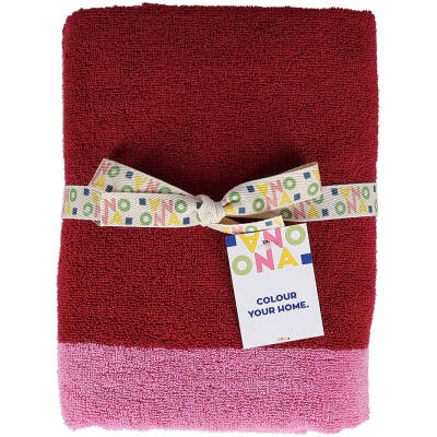 ONA Badhanddoek 50x100cm blush pink Pixie - Set van 2 - detailfoto 3 | ONA