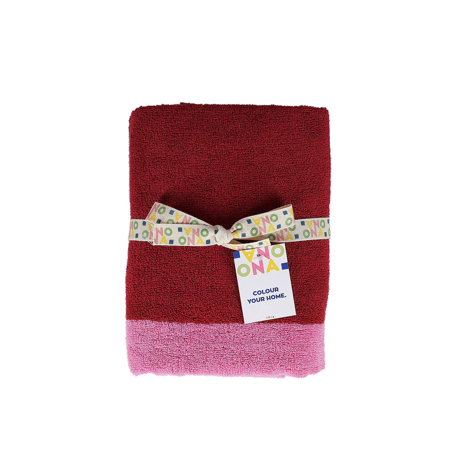 ONA Badhanddoek 50x100cm blush pink Pixie - Set van 2 4 ONA Badhanddoek 50x100cm blush pink Pixie - Set van 2 - detailfoto 3 | ONA