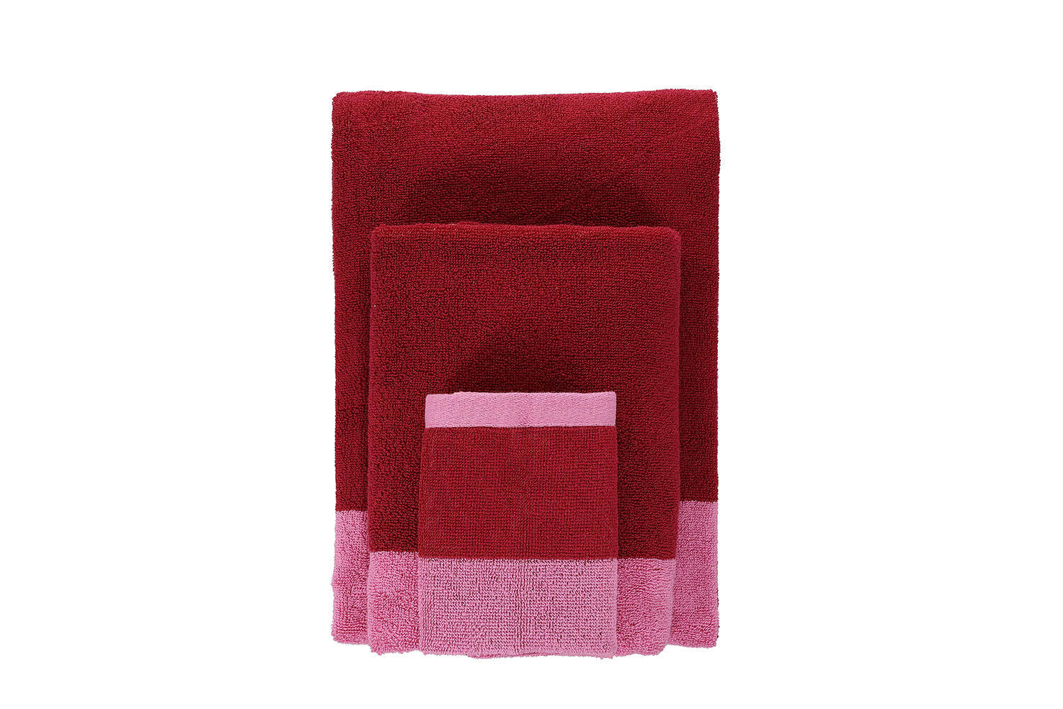 ONA Badhanddoek 50x100cm blush pink Pixie - Set van 2 5 ONA Badhanddoek 50x100cm blush pink Pixie - Set van 2 - detailfoto 4 | ONA
