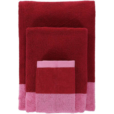 ONA Badhanddoek 70x140cm blush pink Pixie - Set van 2 - detailfoto 4 | ONA