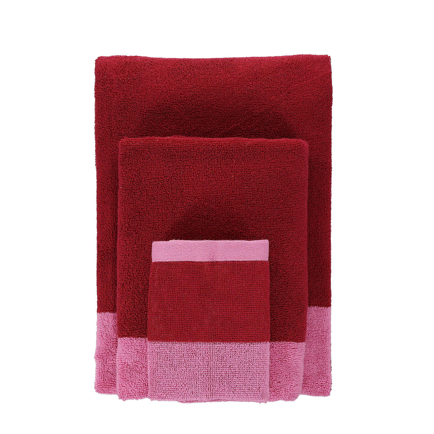ONA Badhanddoek 70x140cm blush pink Pixie - Set van 2 5 ONA Badhanddoek 70x140cm blush pink Pixie - Set van 2 - detailfoto 4 | ONA