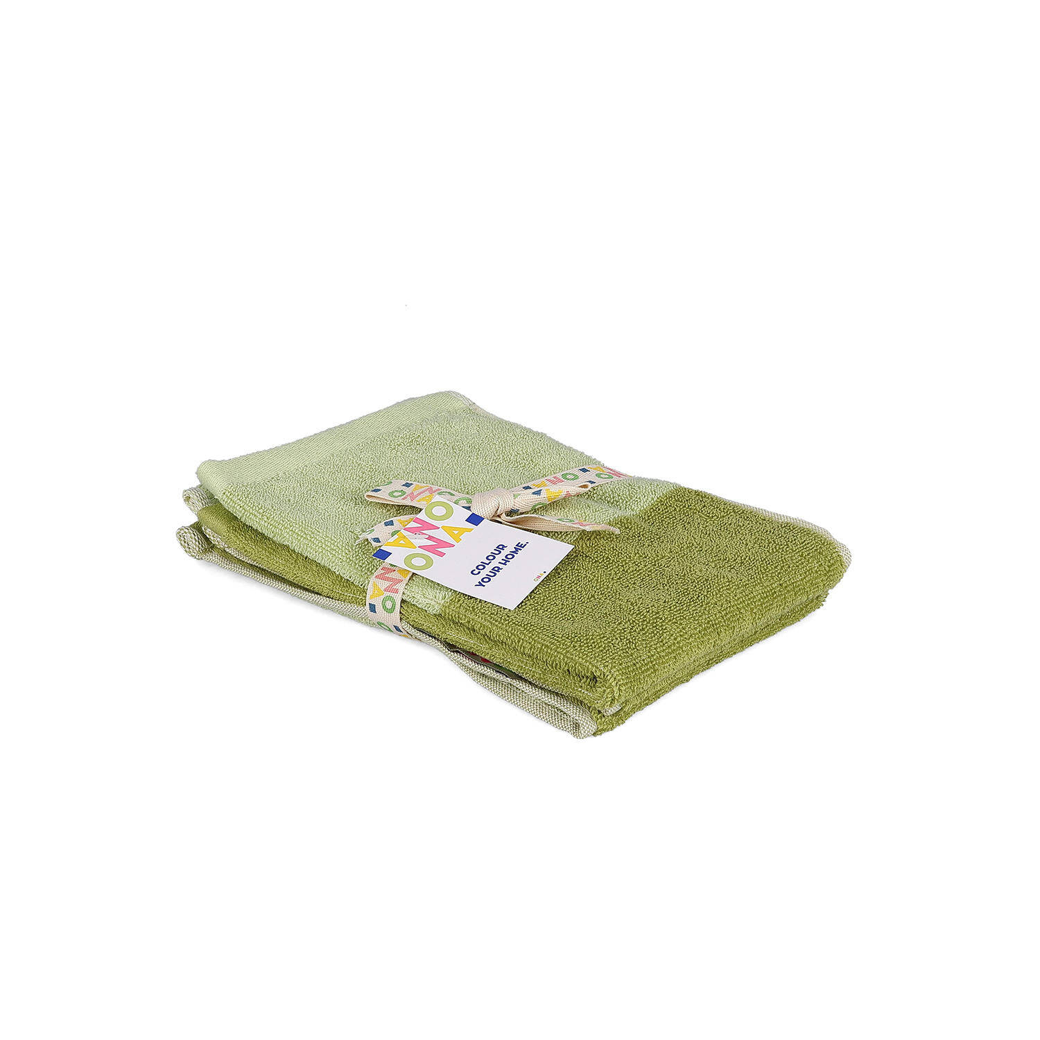 ONA Handdoek 30x50cm pistachio green Pixie - Set van 2 2 ONA Handdoek 30x50cm pistachio green Pixie - Set van 2 - detailfoto 1 | ONA