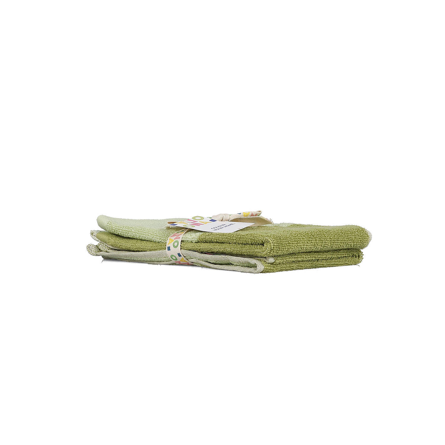 ONA Handdoek 30x50cm pistachio green Pixie - Set van 2 3 ONA Handdoek 30x50cm pistachio green Pixie - Set van 2 - detailfoto 2 | ONA