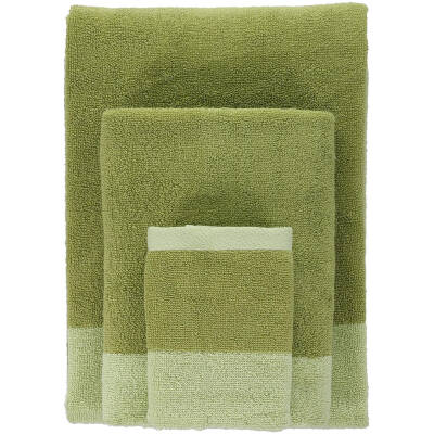 ONA Handdoek 30x50cm pistachio green Pixie - Set van 2 - detailfoto 4 | ONA