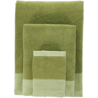 ONA Badhanddoek 70x140cm pistachio green Pixie - Set van 2 - detailfoto 4 | ONA
