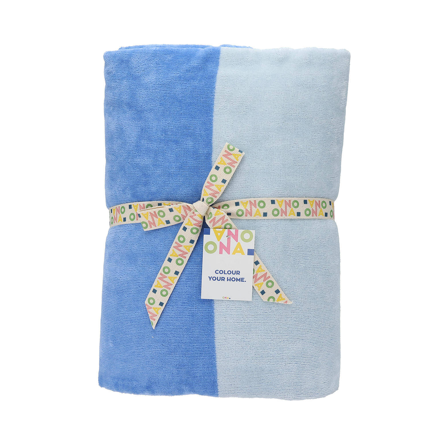 ONA Strandlaken 100x180cm ocean blue Pixie 3 ONA Strandlaken 100x180cm ocean blue Pixie - detailfoto 2 | ONA