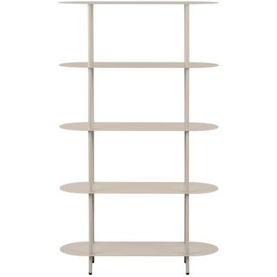 Rieti open kast zand – 5 legplanken - House Nordic