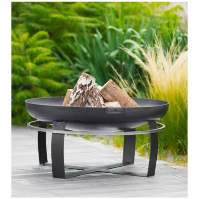 CookKing set: Viking 80 cm – Vuurschaal met 180 cm Driepoot BBQ en Grillrooster Ø70 cm