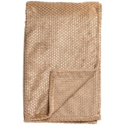 Dutch Decor Micky plaid - fluffy beige - 150x200cm