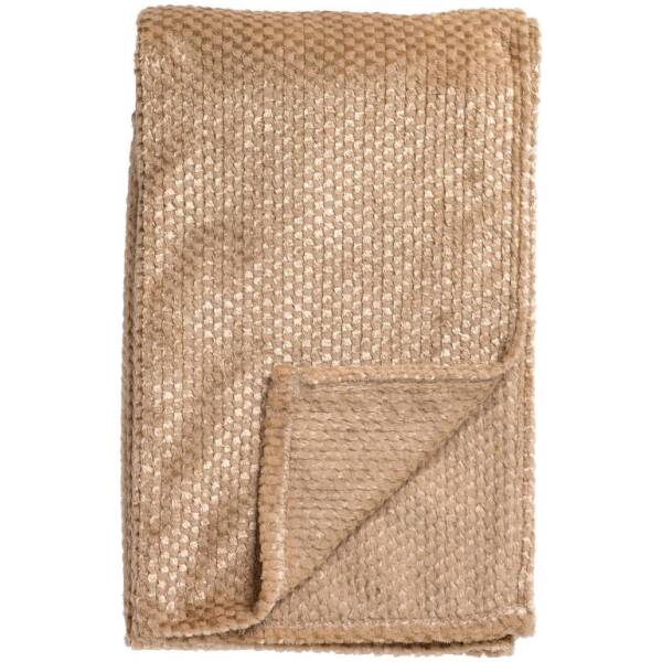 Dutch Decor Micky plaid - fluffy beige - 150x200cm