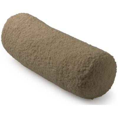 Dutch Decor - CARA rolkussen - teddylook - bruin - D18x50cm
