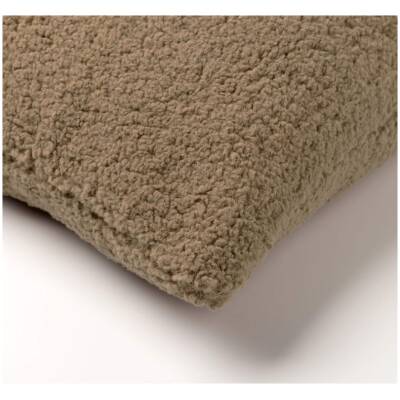 Dutch Decor - CARA sierkussen - teddylook - bruin - 45x45cm