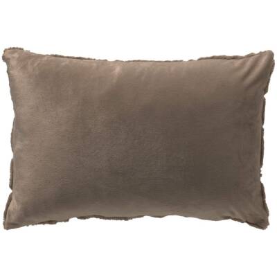 Dutch Decor - Quinn sierkussen - Bloemmotief - Taupe - 40x60cm
