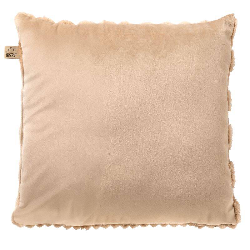 Dutch Decor - Luca sierkussen - bontlook - Beige - 45x45 cm 3 Dutch Decor - Luca sierkussen - bontlook - Beige - 45x45 cm