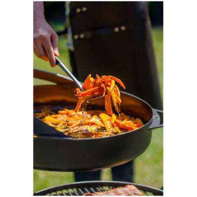 Cookking set: Montana X 80 cm met grillrooster, pan en extra mast