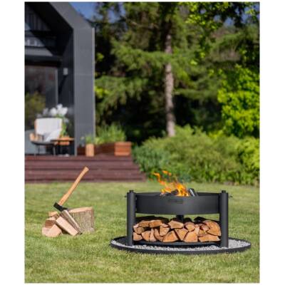 Cookking set: Montana X 80 cm met grillrooster, pan en extra mast