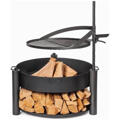Cookking set: Montana X 80 cm met grillrooster, pan en extra mast