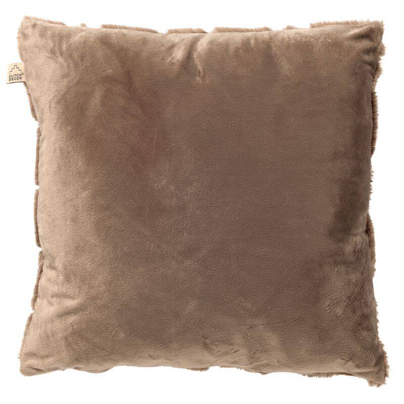 Dutch Decor - Quinn sierkussen - Bloemmotief - Taupe - 45x45 cm 2 Dutch Decor - Quinn sierkussen - Bloemmotief - Taupe - 45x45 cm