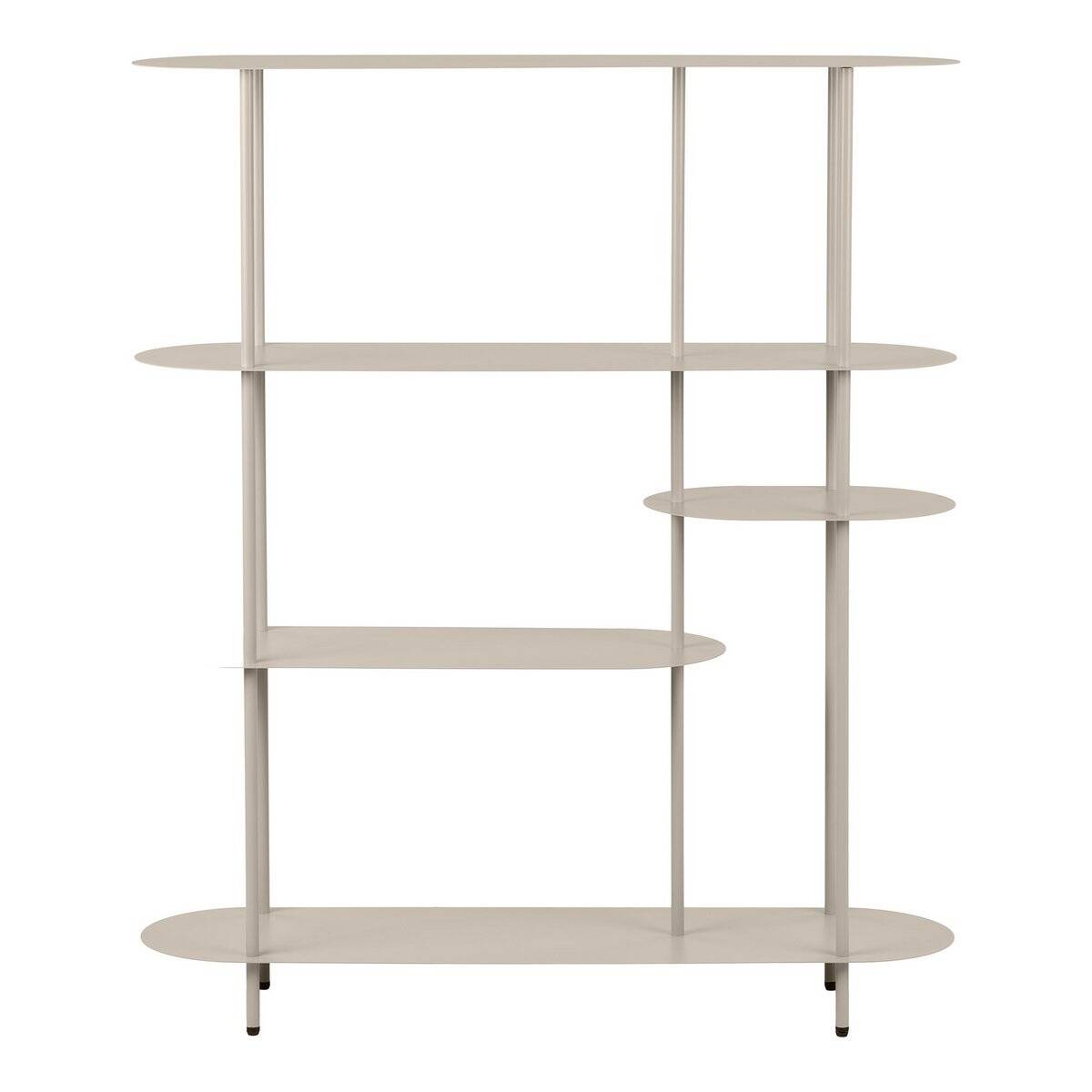 Rieti asymmetrische kast zand – 31x118x139cm - House Nordic 1 Rieti asymmetrische kast zand – 31x118x139cm - House Nordic