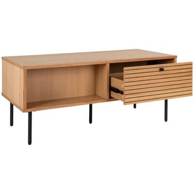 Kyoto salontafel naturel met laden - 50x100x45 cm - House Nordic